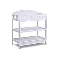Infant Changing Table with Pad, White