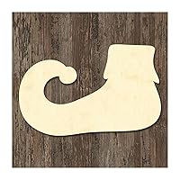 Unfinished Wood Christmas Socks Shape Wood Embellishments Crafts for DIY for Kids, Unfinished Wooden Ornament for Farmhouse Decoration Christmas Holiday Party Supplies, 3PCS Wooden Kitchen Sign