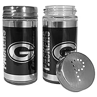 Sports NFL Green Bay Packers Black Salt & Pepper Shaker Green Bay Packers, One Size, Black