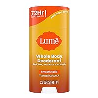 Lume Smooth Solid Stick - 2.6 Ounce (Toasted Coconut)