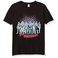 Warner Brothers Justice 7th League Birthday Boy's Premium Solid Crew Tee