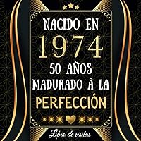Libro de Visitas 50 Años: Feliz 50 Cumpleaños - Regalos originales para hombre y mujer - 50 años - 100 páginas para felicitaciones y fotos de los invitados. (Spanish Edition)
