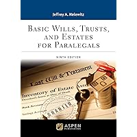 Basic Wills, Trusts, and Estates for Paralegals (Aspen Paralegal Series) Basic Wills, Trusts, and Estates for Paralegals (Aspen Paralegal Series) Kindle Paperback