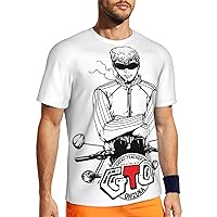 Anime Great Teacher Onizuka T Shirt Men's Summer O-Neck T-Shirts Casual Short Sleeves Tee