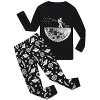 Toddler Boys Pajamas Sets Cotton Long Sleeve Sleepwear For Boys