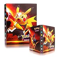 Trading Card Binder Compatible With Card Card Folder Album For Collectible Gx Ex Trainer Card Card Holder Book 240 Cards Capacity Ainvliya Cards Holder Album Gift For Pokemons Kid Boy And Men 