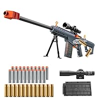 Soft Bullet Toy Gun Dart Foam Pellet Blasters Shell ejecting Shotgun Cool Stuff Gifts for boy Age 8+ 9 10 11 12 Year Old Kid Shooting Game with Scope Sniper Rifle
