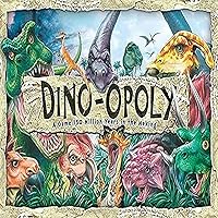 Late for the Sky Dino-Opoly Monopoly Board Game