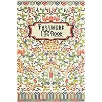 Elegant Computer Password Book: Internet Password Logbook with Inspirational Quotes and Coloring Pages for Women and Seniors