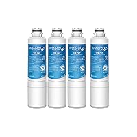 Waterdrop DA29-00020B Refrigerator Water Filter, Replacement for Samsung HAF-CIN/EXP, WD-F27, 4 Pack