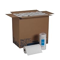 Georgia-Pacific Blue Select 2-Ply Perforated Paper Towel Rolls, 27385, 85 Sheets Per Roll, 30 Rolls Per Case