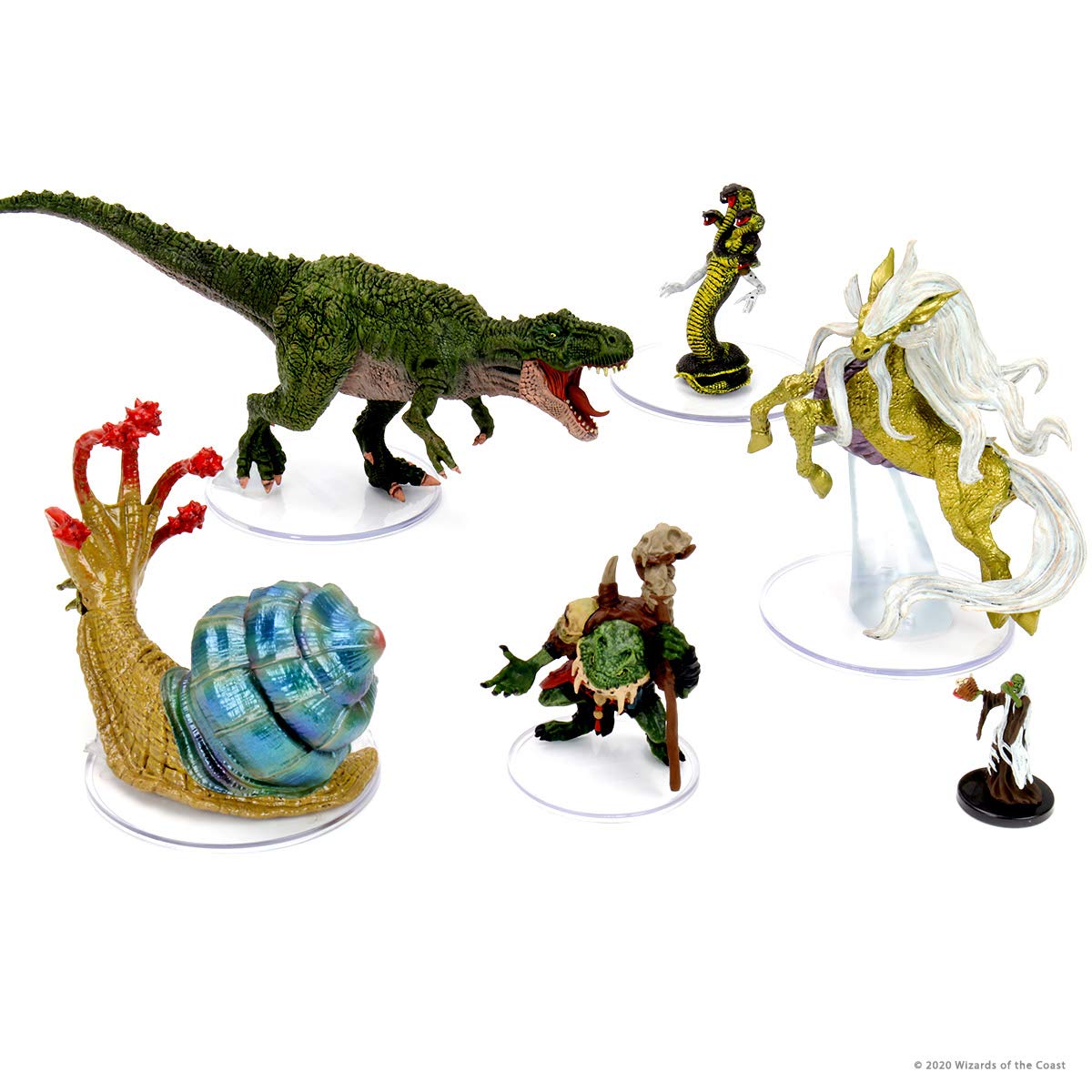 Dungeons & Dragons Icons of the Realms Fangs & Talons Booster Brick (8) Minis