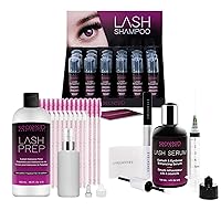 Triple Action Lash Care: Shampoo Kit, Serum & Primer