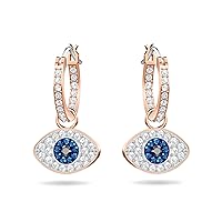 SWAROVSKI Symbolic Evil Eye Crystal Jewelry Collection, Featuring Necklaces, Earrings, and Bracelets