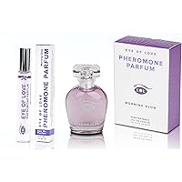 Deluxe and Travel Size Set of MORNING GLOW Pheromone Perfume to attract men.
