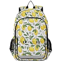 ALAZA Tropical Yellow Lemons Fruit Casual Backpack Travel Daypack Bookbag