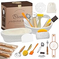Sourdough Bread Baking Supplies, Bread Making Kit Including 9