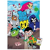 DC Comics TV - Teen Titans Go! - Group Wall Poster with Push Pins