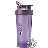 BlenderBottle Classic V2 Shaker Bottle Perfect for Protein Shakes and Pre Workout, 28oz, Full Color Purple