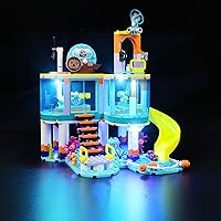LED Light Kit for Lego Friends Sea Rescue Center 41736 Building Set, Creative Lighting kit Compatible with Lego 41736 (Lights Only, No Lego Set)