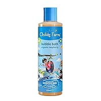 Children's Bubble Bath, Gently Cleanses, Sensitive Skin, Organic Raspberry, 250ml