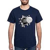 CafePress Volleyball Dark T Shirt Graphic Shirt