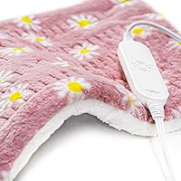 GOQOTOMO Flower Heating Pad for Back Pain Relief- 12
