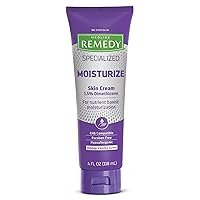 Remedy Specialized Skin Cream (4 oz Tube), Scented, 1.5% Dimethicone, Nourishing Moisturizer for Dry Skin, Sulfate-Free, Paraben-Free, Hypoallergenic Body Cream, Daily Lotion for Dry Skin