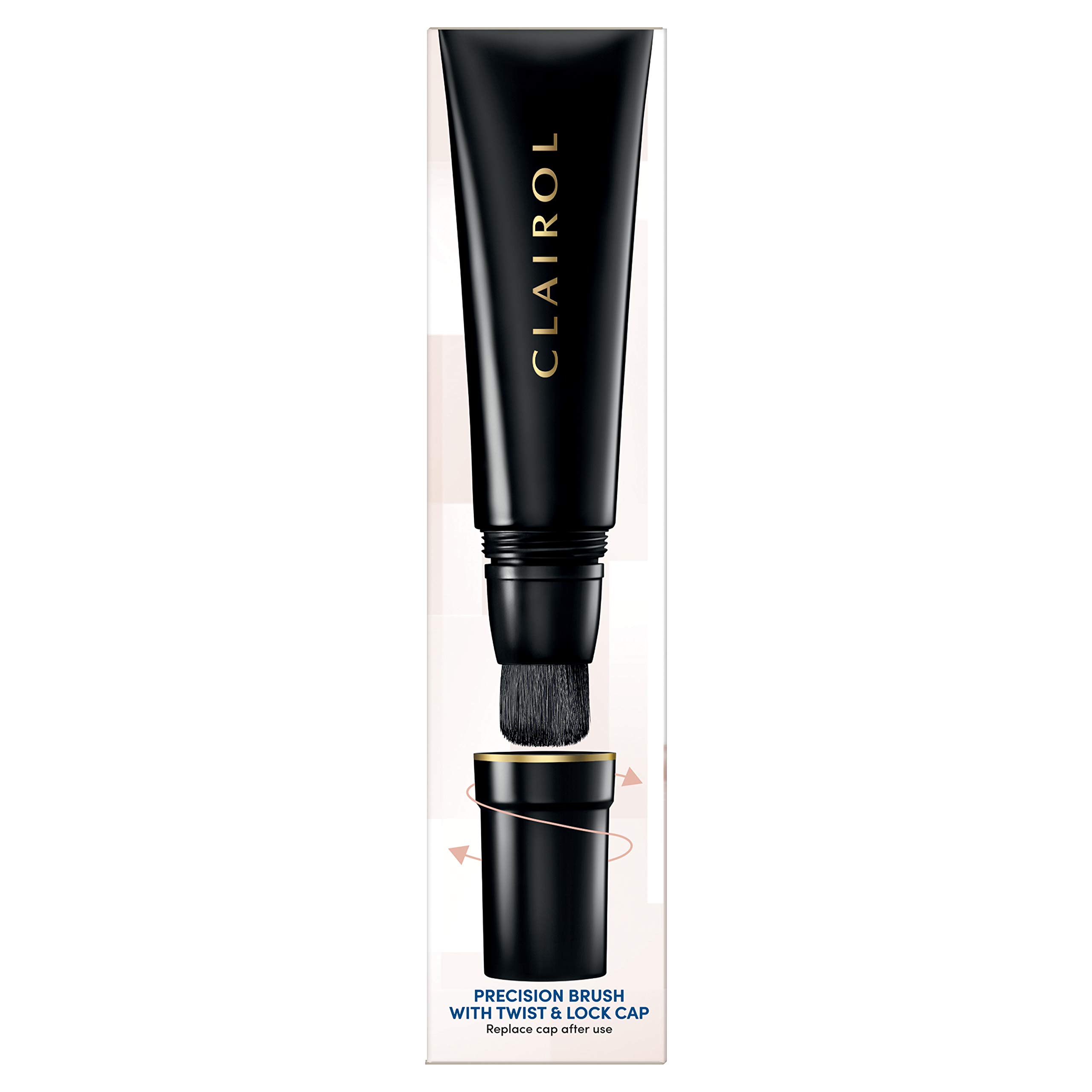 Clairol Root Touch-Up Semi-Permanent Hair Color Blending Gel, 2 Black, Pack of 2