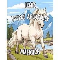 Leni's Pferde Malbuch (German Edition)