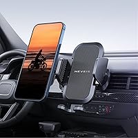 Phone Holder Car,Upgraded Metal Hook Clip Car Phone Holder for Car Vent,Thick Cases Friendly Cell Phone Holder Car,Suitable for Most Smartphones Black