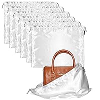Dust Bags for Handbags - 3 Pack Flannel Duster Bags, Large Cotton Fabr