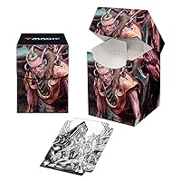 Ultra Pro - Magic: The Gathering Phyrexia All Will Be One - 100+ Card Deck Box (Lukka, Bound to Ruin) Protect & Store Collectible Cards, Trading Cards, & Gaming Cards, Self Locking Lid Deck Box