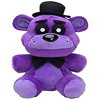 KEOGAU Golden Freddy Purple Hat (in Stock US) - Five Nights Freddy's -  Fazbear Collectible Figure - F-N-A-F Nightmare Freddy Plush (Fredbear)/ 7  / Toys : Toys & Games 