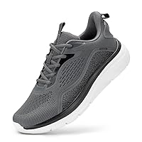FitVille Men's Wide Walking Shoes Lightweight Slip on Sneakers Breathable Wide Athletic Shoes - Cloud Jogger V3