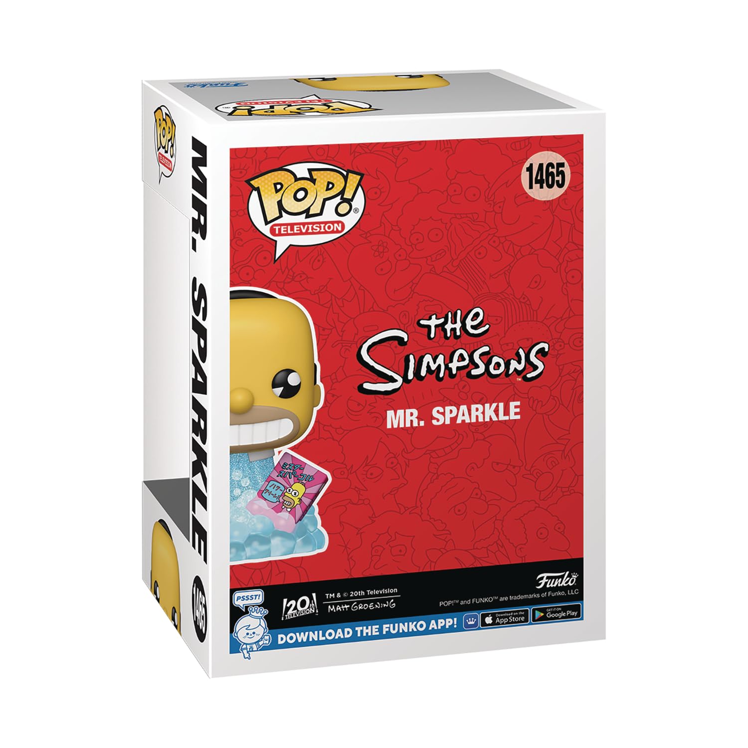 Pop! TV: The Simpsons – Mr. Sparkle (Diamond Glitter) Previews Exclusive Vinyl Figure