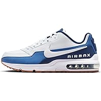 Nike Men's Air Max Ltd 3 Low Top Shoes, White/White-Coastal Blue-Star Blue, 48.5 EU, White Coastal Blue Star Blue