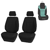 Car Seat Cover Cushion - 2 Pack Seat Covers for Cars Trucks SUV, (Black) Neosupreme Car Seat Cushions, Water Resistant Car Seat Cover Cushion, Universal Fit Car Seat Protector