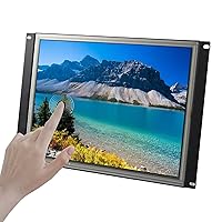 VSDISPLAY 15'' 1024x768 LCD Resistive Touch Screen 1000Nit High Brightness Sunlight Readable Aspect Ratio 4:3 Monitor for Industrial/Outdoor,with HD-MI USB Controller Board