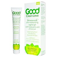 Good Clean Love BioNourish Ultra Moisturizing Vaginal Gel with Hyaluronic Acid, pH-Balanced & Water-Based, Long Lasting Relief from Dryness & Discomfort for Women, 2 Oz