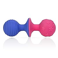 Silly Rattle Ball Interactive Suction Toys, 2 Piece, Pink/Purple