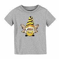 Off The Shoulder Tops Big Girls Print Short Sleeved T Shirt 1 to 10 Years Old Children Spaghetti Shirts for Girls