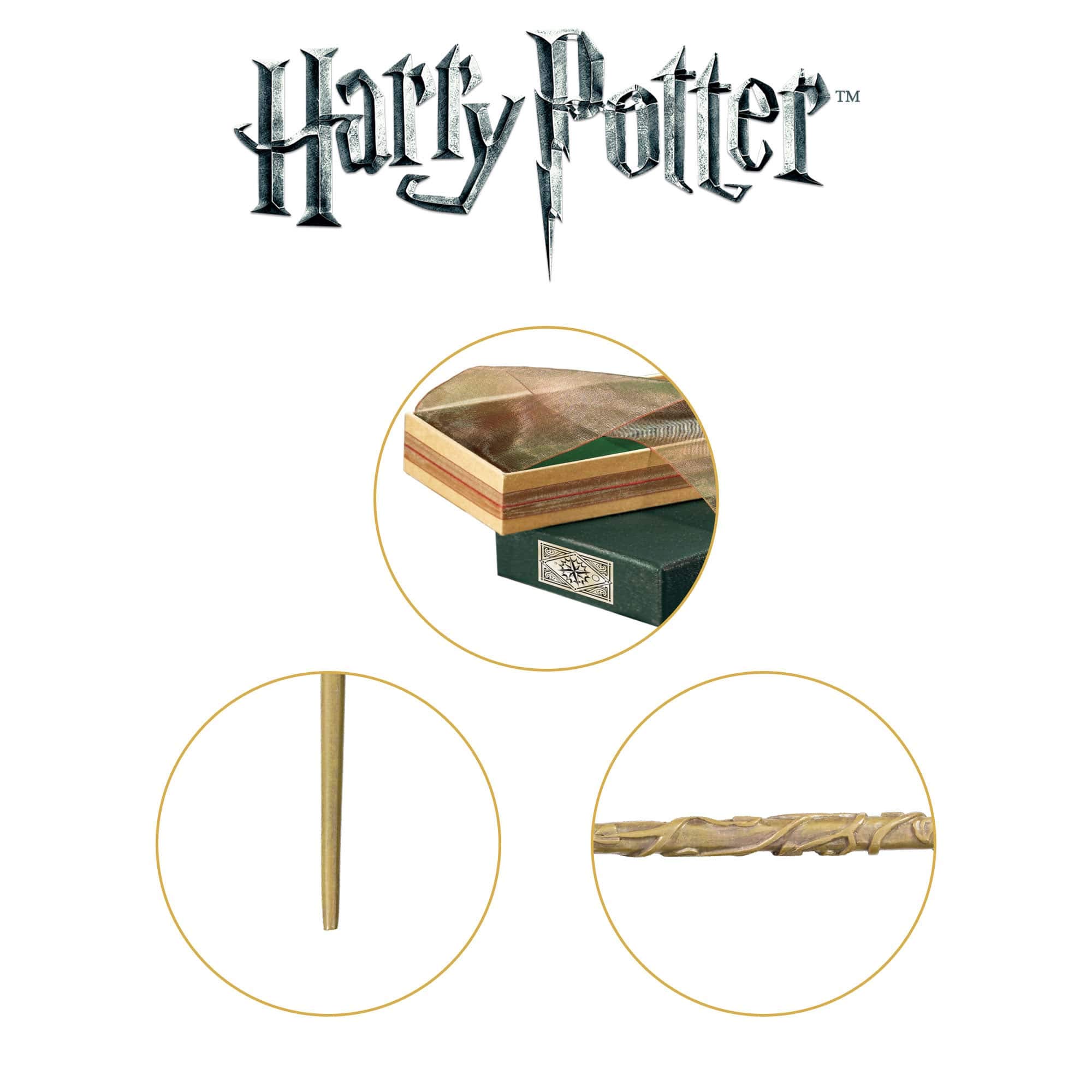 Hermione Granger's Wand with Ollivanders Wand Box