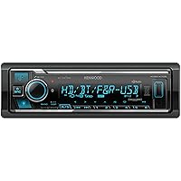 KMM-X705 Excelon Digital Multimedia Car Stereo - Single DIN with Bluetooth, AM/FM HD Radio, Alexa Built in, Variable Color, SiriusXM