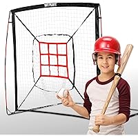 Baseball Practice Nets - Hitting Net Pitching Net, Baseball Gifts for Children Kids & Teens