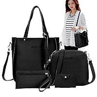 Women's Bag Set - Pu Leather Satchel Handbag for Women - Girls Party, Girls Party, Dating, Shopping, Work, Travel, Holiday, Year-end Party, Graduation