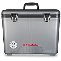 Engel UC30 30qt Leak-Proof, Air Tight, Drybox Cooler and Hard Shell Lunchbox for Men and Women