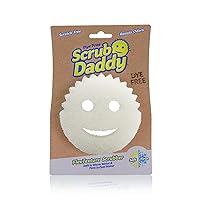 Scrub Daddy- Scrub Daddy Dye Free- FlexTexture Sponge, Soft in Warm Water, Firm in Cold, Deep Cleaning, Dishwasher Safe, Multiuse, Scratch Free, Odor Resistant, Functional, 1pk (Pack of 1) Scrub Daddy- Scrub Daddy Dye Free- FlexTexture Sponge, Soft in Warm Water, Firm in Cold, Deep Cleaning, Dishwasher Safe, Multiuse, Scratch Free, Odor Resistant, Functional, 1pk (Pack of 1)