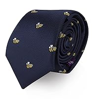 Animal Ties | Woven Skinny Neckties | Groomsmen Wedding Ties | Work Ties for Him