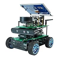 Yahboom Smart Robot DIY Kit - ROS Learning Tool, Programmable, Python/C++ APP Control, Hanging Chassis, AI Electronic Science Project（Without Raspberry Pi ）